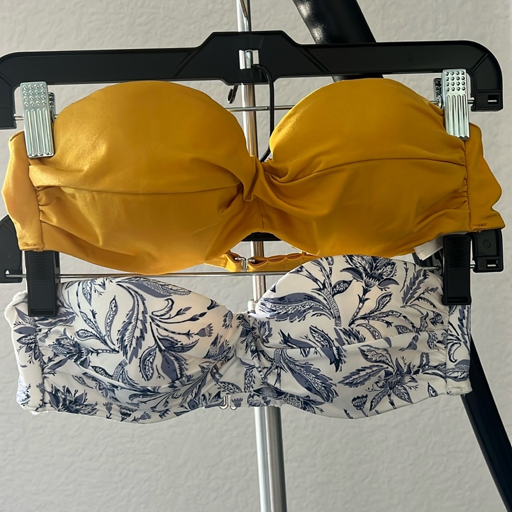 H&M Strapless Bathing Suit Tops